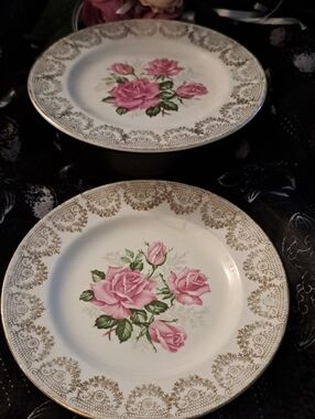 Classic Vintage Swinnertons Pink Rose  Dinner Plate.